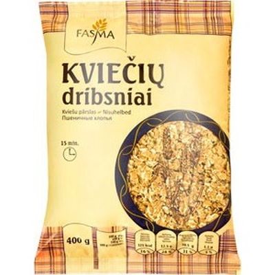 Wheat flakes, FASMA, 400 g